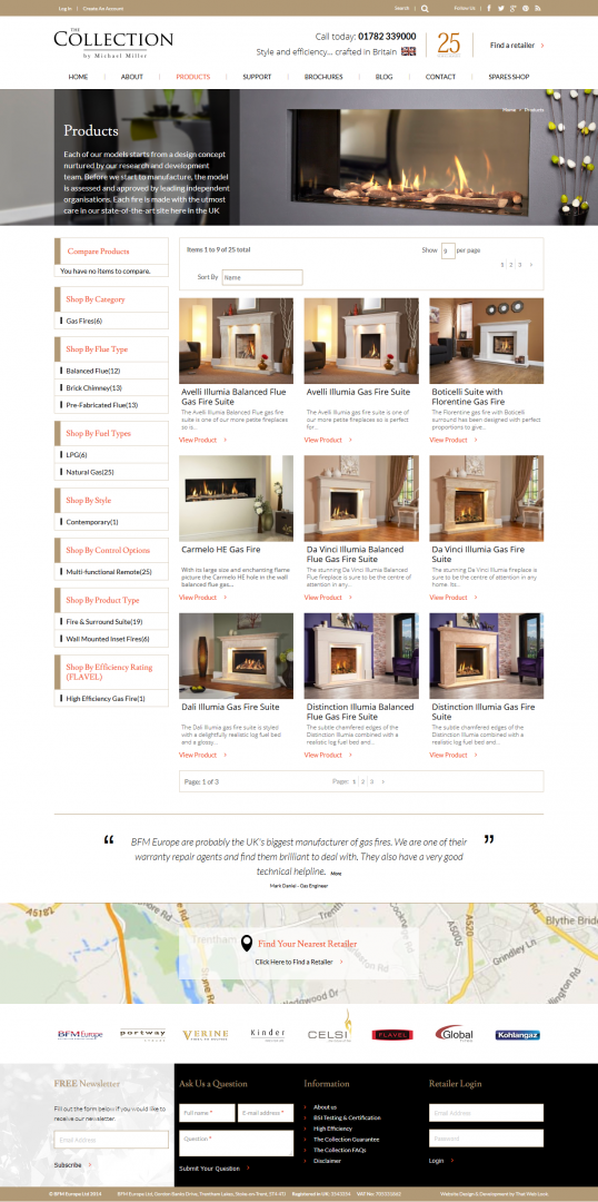 Website Design London & Leeds Portfolio Example